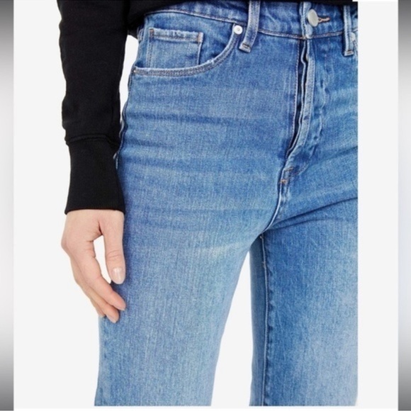 BlankNYC women’s The Baxter ribcage straight leg size 28 distressed jeans NWT - Picture 4 of 11